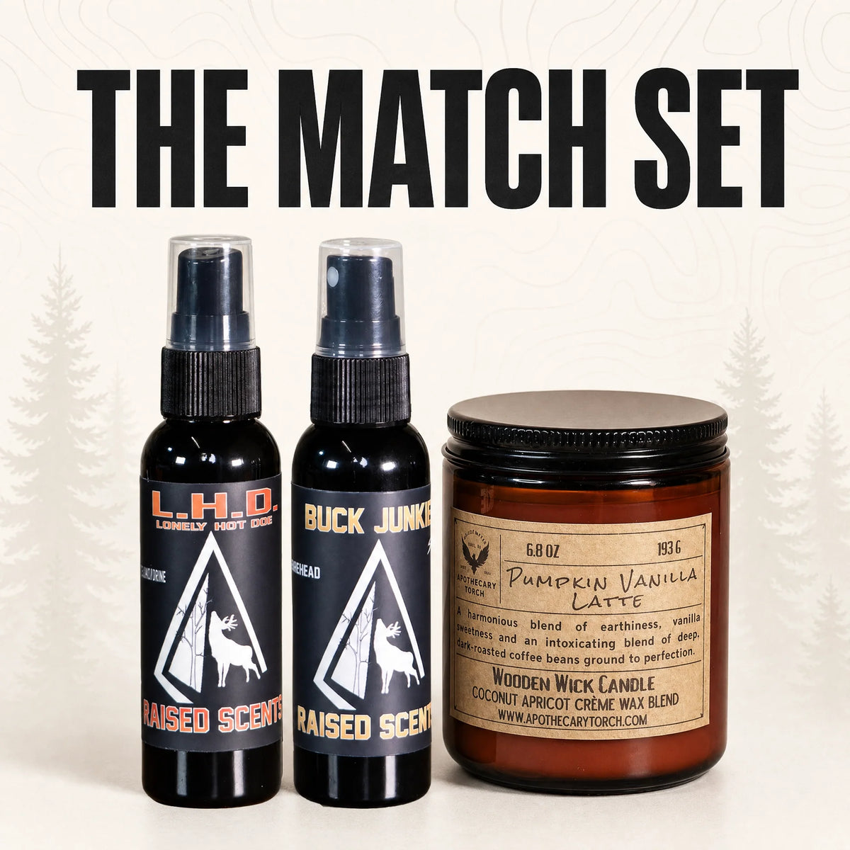 The Match Set | Candle + Scents = Something for You AND Her