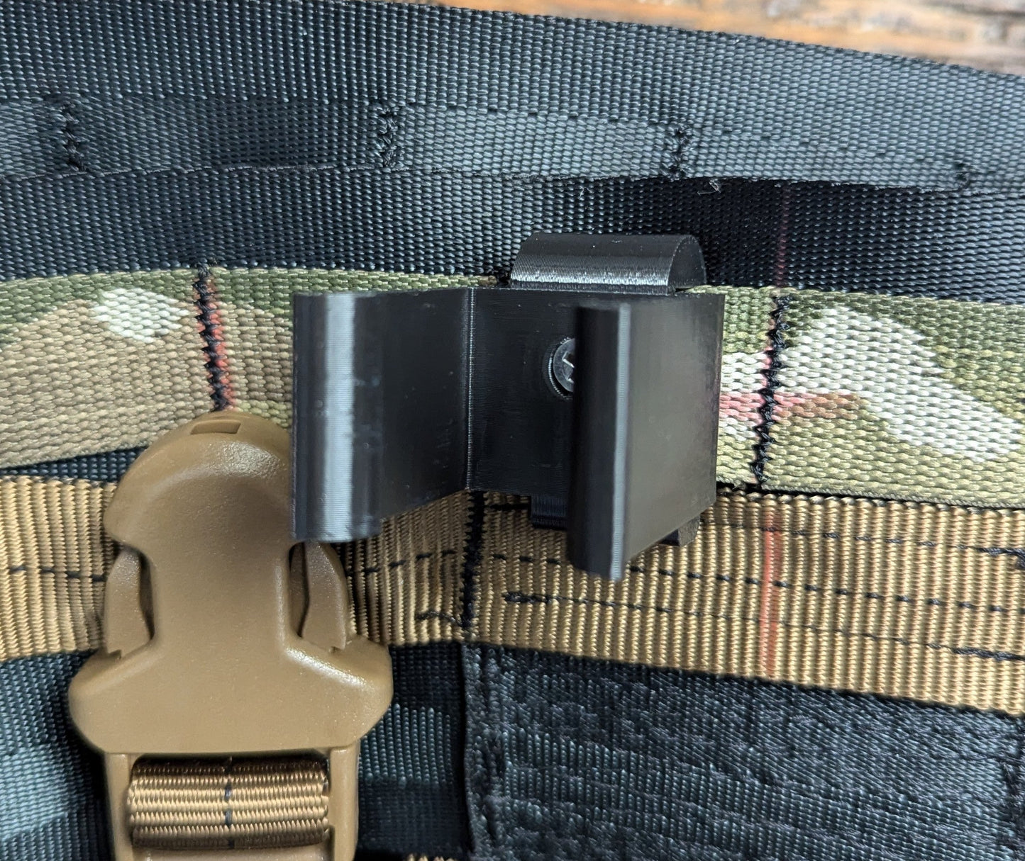 Climbing Stick Molle Caddy for 1" Square Tubing