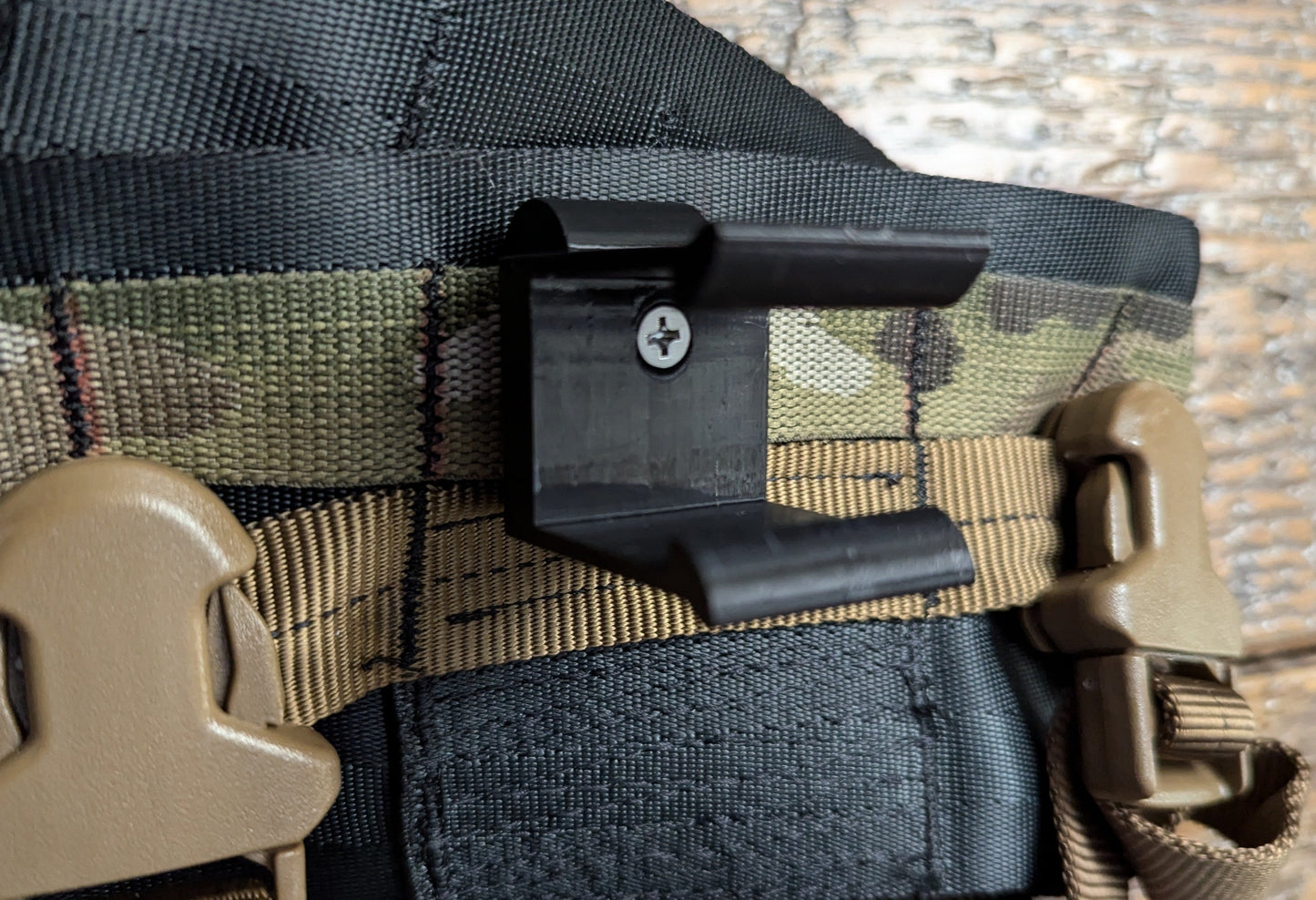 Climbing Stick Molle Caddy for 1" Square Tubing