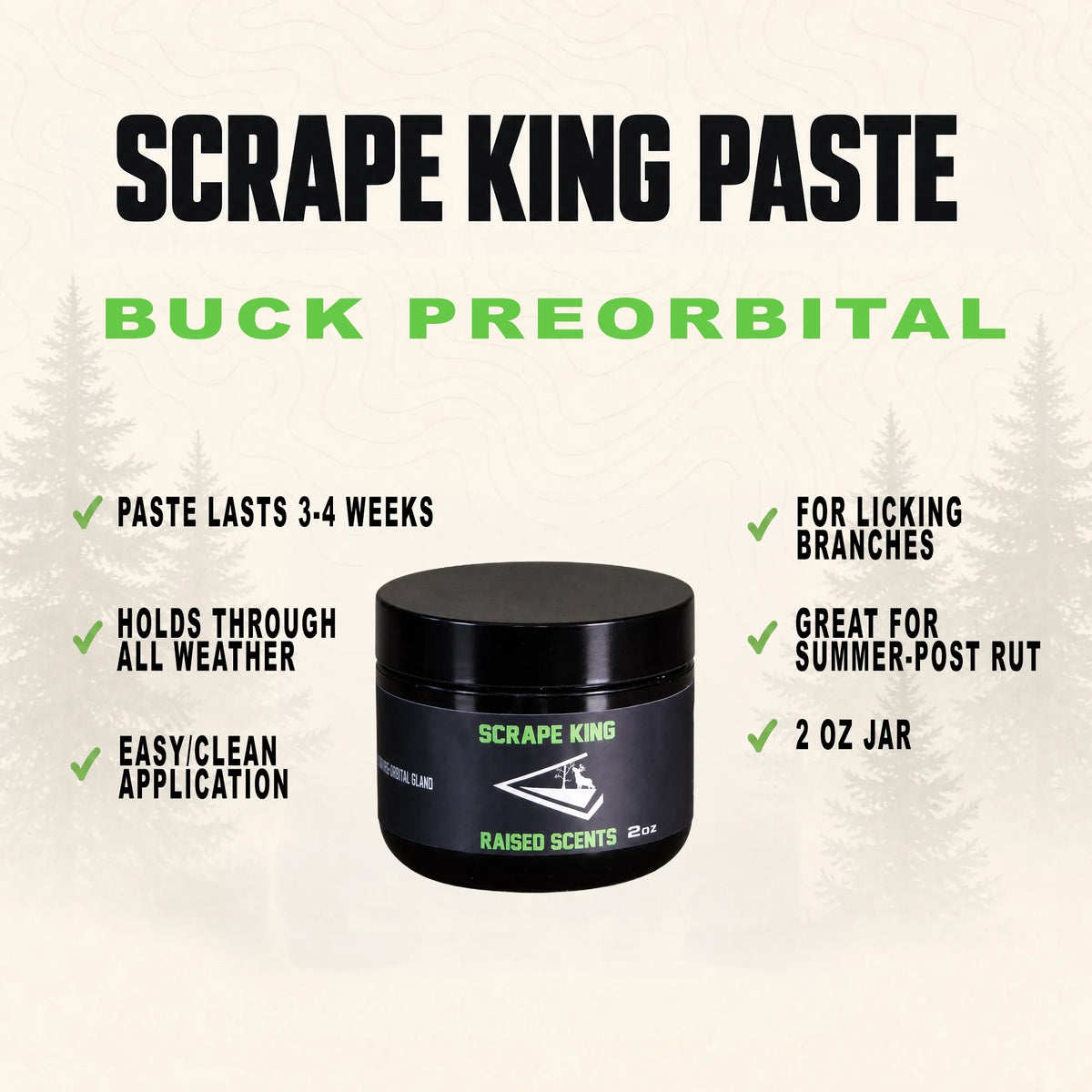Scrape King | Buck Preorbital Gland